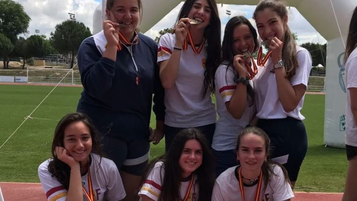 Oro en Fútbol 7 en las Olimpiadas escolares de Alcorcón 13