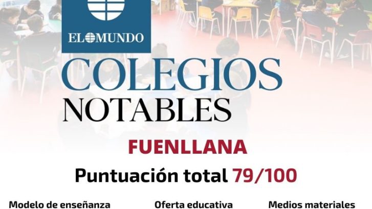Fuenllana entre los mejores colegios de España según el ranking de `El Mundo´ 1