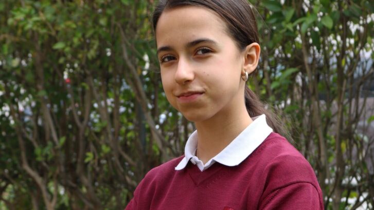 Rita García, alumna de 2º E.S.O., ganadora de un premio de poesía 1