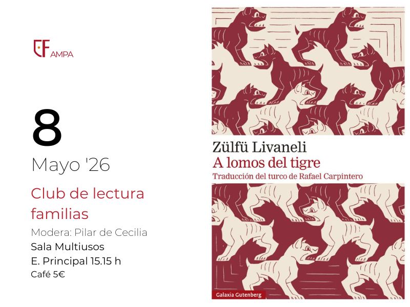 Club de lectura 8 de mayo: "A lomos del tigre" 21